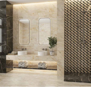 Decor Kai Firenze Geometric 30x60 cm, beige - Img 2