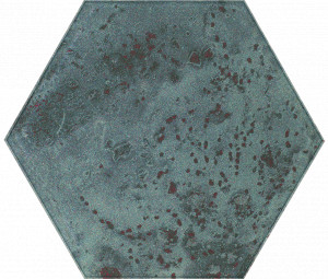 Decor Paradyz Unique Lady Heksagon 19.8x17.1 cm, green