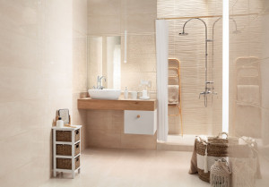 Decor Tubadzin Blink, 4.7x60.8 cm, beige - Img 2