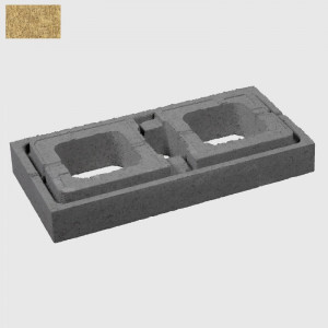 Element gard Viastein Modulo 60x30x9 cm, sahara