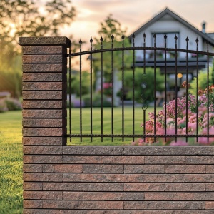 Element gard Viastein Modulo Antico 40x20x9 cm, brick