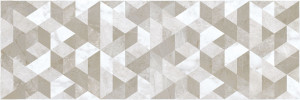 Faianta decor Kai Bianco Art 25.5x75.5 cm, white