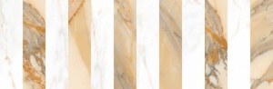 Faianta decor Kai Ceramics Excelsis Piano White 24.4x74.4 cm - Img 2