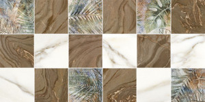 Faianta decor Kai Portobello Squares 30x60 cm, brown - Img 2