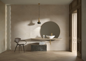 Faianta Paradyz Mystic Shadows STR 39.8x119.8 cm, beige - Img 7