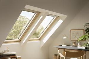 Fereastra mansarda Velux Standard Plus GLL 1061 MK06, deschidere de sus, 78x118 cm - Img 6