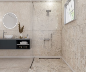 Gresie interior/exterior Kai Ceramics, Artstone Beige, 60x120 R - Img 3