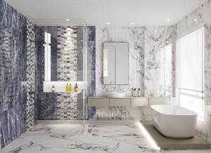 Gresie Kai Ceramics Monet Satin Matt White 60x120 cm - Img 12