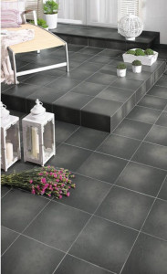 Gresie Klinker Paradyz Semir grafit 30X30 cm - Img 2