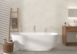 Gresie TAU Ceramica Rennes White mata 20x75 cm - Img 2