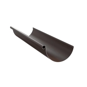 Jgheab de scurgere pentru sistem pluvial Wetterbest, metalic, D 150, 4 m, mat