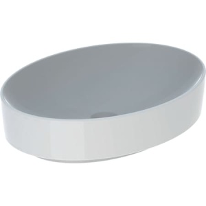 LAVOAR PE BLAT GEBERIT VARIFORM, OVAL B-55CM,T-40CM, FARA PREAPLIN, ALB - Img 4