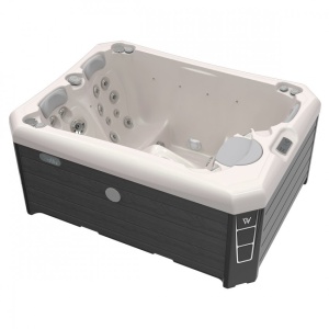 Minipiscina jacuzzi Wellis Manhattan Life Premium, 201 × 153 × 85 cm