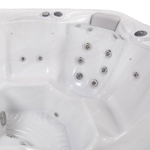 Minipiscina jacuzzi Wellis Pluto, 5 locuri, 200x200x89 cm - Img 4