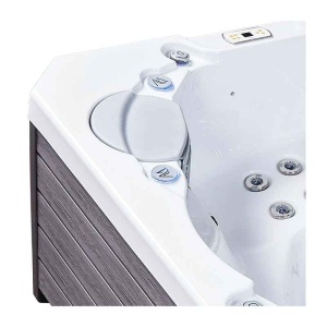 Minipiscina jacuzzi Wellis Prague CityLife Deluxe, pentru 6 persoane, 200 × 200 × 87 cm - Img 7