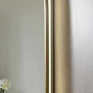 Oglinda cu iluminare LED Belform Fortuna, senzor touch, ovala, slim, 60x85x3 cm - Img 6