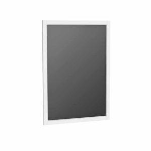 OGLINDA MONTEBIANCO 60X80, CU RAMA, ALB MAT - Img 3