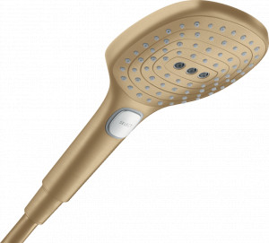 Para de dus Hansgrohe Raindance Select 120 3 jeturi, bronz periat - Img 1
