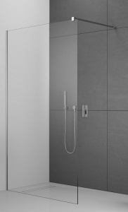 Paravan dus tip Walk-In Radaway Modo New II, crom lucios,sticla securizata 8 mm