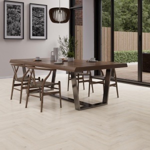 Parchet SPC 5,5 mm CHECK One Premium Herringbone 2490H Stejar Weitenhagen - Img 5
