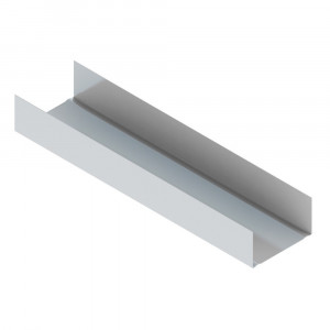 Profil gips carton Siniat Nida Metal, UW 75 x 3000 x 0.6 mm