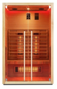 Sauna de interior cu infrarosu Ruby, 100x120x195 cm - Img 3