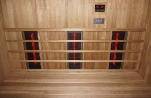 Sauna mixta, finlandeza si infrarosu Sanotechnik Kotka, 4-5 persoane, 150x200x190cm - Img 5