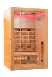 Sauna uscata Sanotechnik Malmo, 2 persoane, 120x105x190 cm - Img 2
