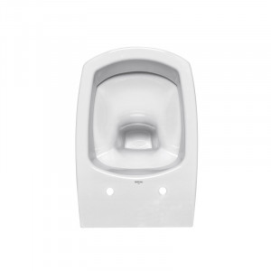 Set vas wc suspendat Cersanit 550 Carina Cleanon cu capac duroplast - Img 2