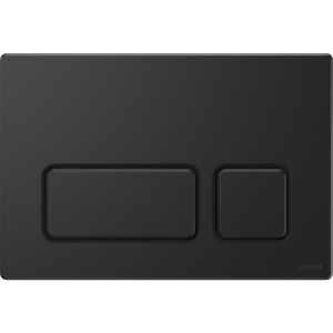 Set vas wc suspendat rimless cu capac soft close Foglia Alice, rezervor incastrat si clapeta neagra Cersanit Block - Img 4