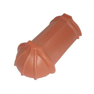 Tigla de coama de inceput presata Tondach 25 x 42 cm, teracota