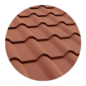 Tigla metalica Metigla Mira SuperMat 0.5 mm