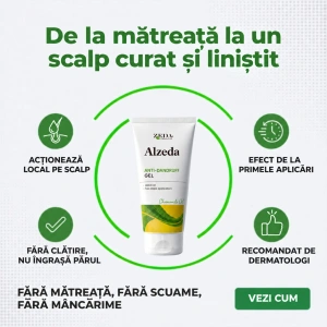 2=3 Set antimătreață cu șampon și gel specializat + CADOU - Img 4
