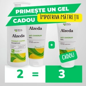 2=3 Set antimătreață cu șampon și gel specializat + CADOU