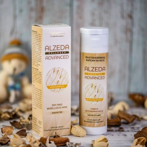 Balsam reparator ALZEDA Advanced cu colagen și unt de shea - Img 3
