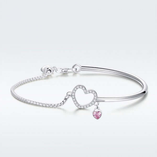 Bratara Din Argint HEART OF WOMEN Arg95B