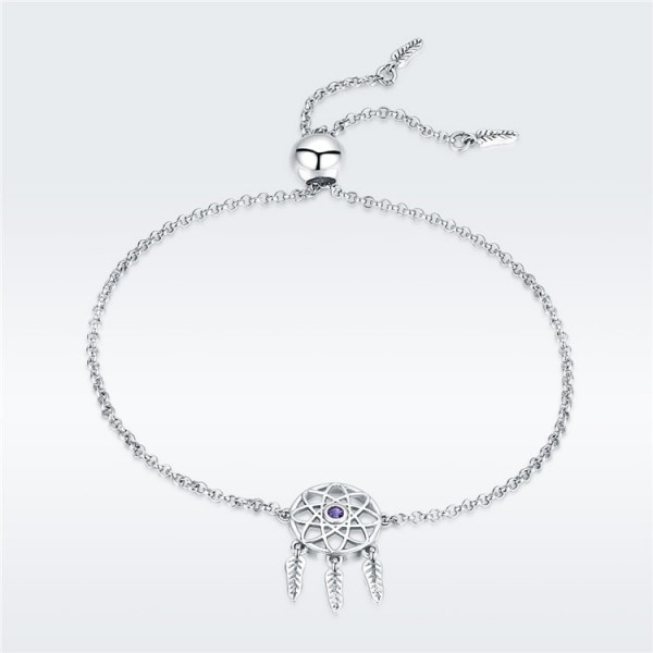 Bratara Din Argint Dreamcatcher Arg382E