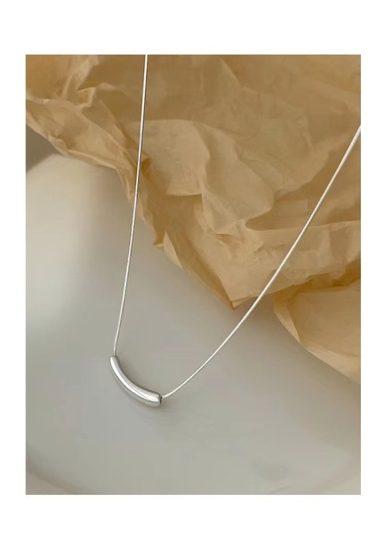 Lant Argint 925 Pentru Femei, Model Subtire Si Elegant, Design Deosebit, Bijuterie High-End Pentru Tinute Casual Sau De Ocazie Cod ARG337E