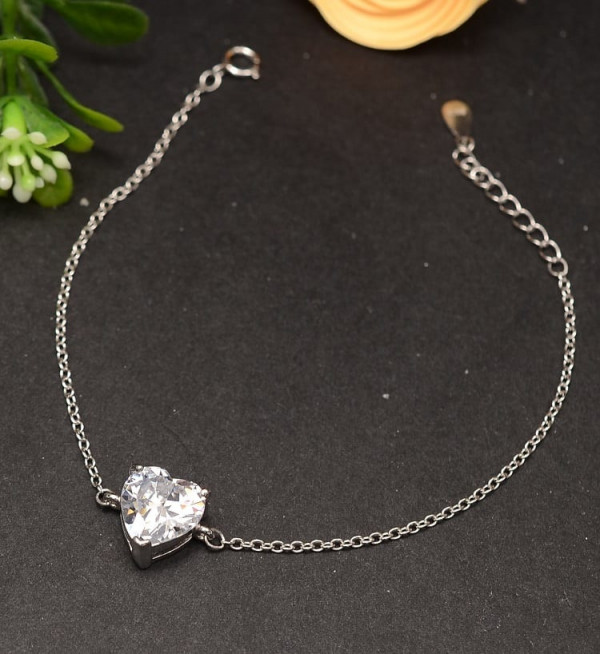 Bratara Din Argint --SPARKLING HEART-- ARG33C