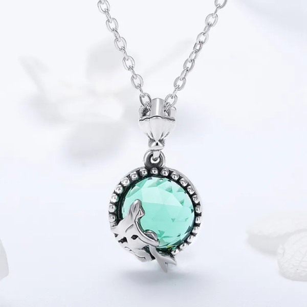 Colier din argint Fashion Design Love Of Mermaid ARG404H