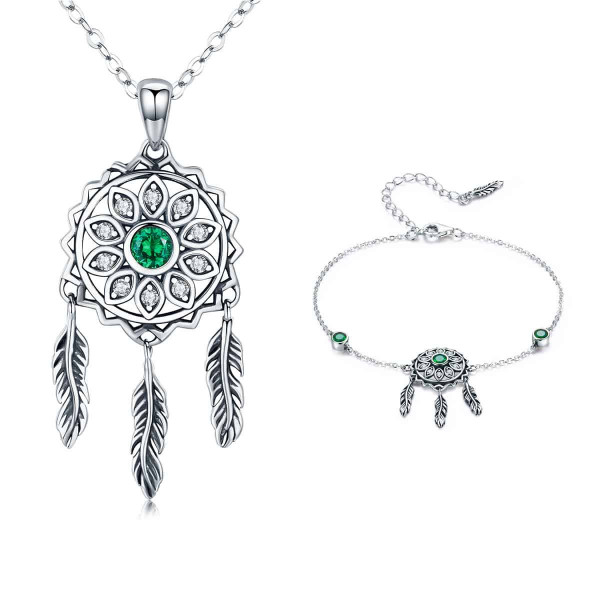 Bratara Din Argint Dreamcatcher Arg395E