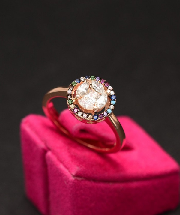 Inel Argint Perfect Engagement Ring Multicolor ARG362C
