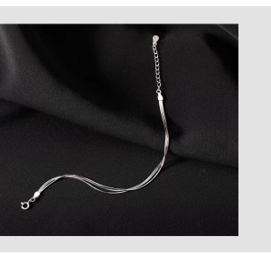 Brățară Deosebită Din Argint – Accesoriu Modern, Versatil Și Elegant Cod Arg330E - Img 2