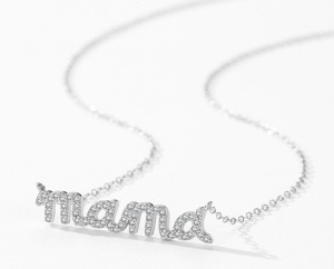 Lănțișor Elegant "Mama" din Argint 925 – Cadoul Perfect pentru Mamele Dragi Cod ARG169C - Img 1