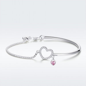 Bratara Din Argint HEART OF WOMEN Arg95B - Img 1