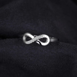 INEL din Argint Model INFINIT Gift Cu Zirconiu Pentru Femei ARG291 - Img 3