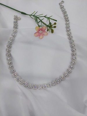 Set Colier și Brățară din Argint 925 cu Zirconii Pavate – Strălucire Elegantă și Design Fin SET 244E - Img 2