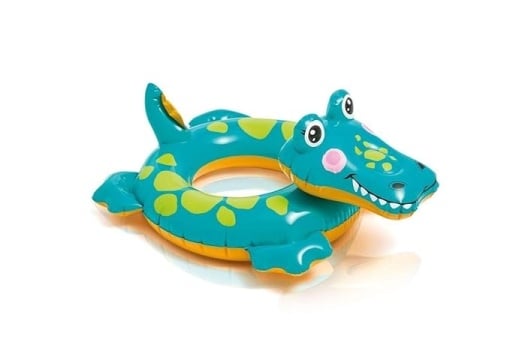 Colac pentru Copii Intex Animal Rings - Crocodil, 71 x 56 cm