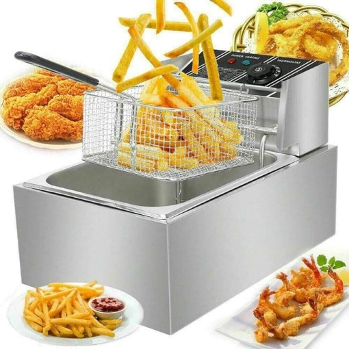 Friteuză Electrică pentru Cartofi - Capacitate 6L, Eficiență și Rapiditate
