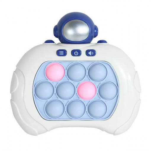 Jucarie luminoasa Fidget, Sunmostar, ABS, 3 ani+, Alb/Albastru